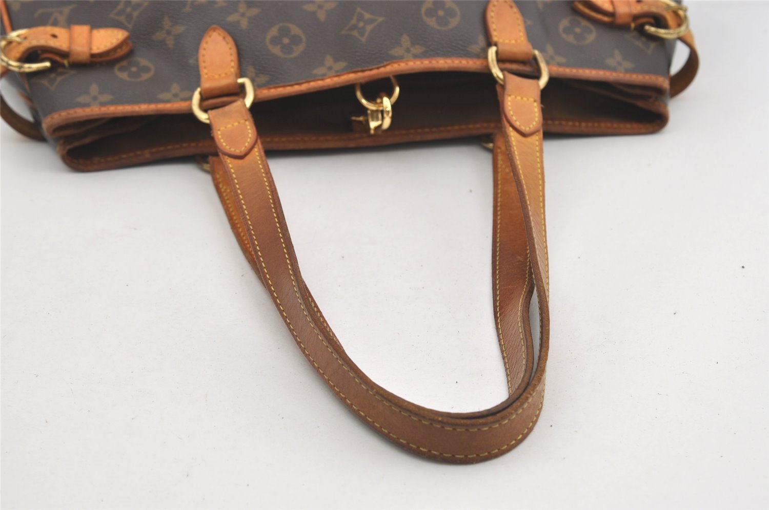 Authentic Louis Vuitton Monogram Batignolles Horizontal Tote Bag M51154 LV 1694J