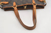Authentic Louis Vuitton Monogram Batignolles Horizontal Tote Bag M51154 LV 1694J