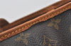 Authentic Louis Vuitton Monogram Batignolles Horizontal Tote Bag M51154 LV 1694J