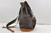 Authentic Louis Vuitton Monogram Montsouris GM Backpack M51135 Junk 1696J