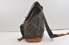 Authentic Louis Vuitton Monogram Montsouris GM Backpack M51135 Junk 1696J