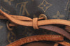 Authentic Louis Vuitton Monogram Montsouris GM Backpack M51135 Junk 1696J
