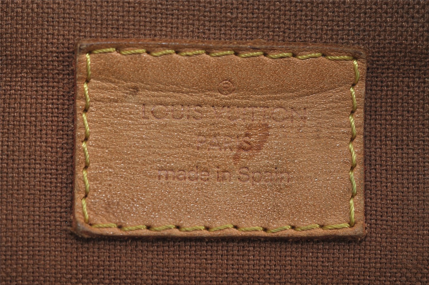 Authentic Louis Vuitton Monogram Sac Bosphore 2Way Hand Bag M40043 Junk 1698I