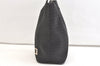 Authentic FENDI Vintage Zucchino Shoulder Tote Bag Canvas Leather Black 1698K