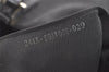 Authentic FENDI Vintage Zucchino Shoulder Tote Bag Canvas Leather Black 1698K