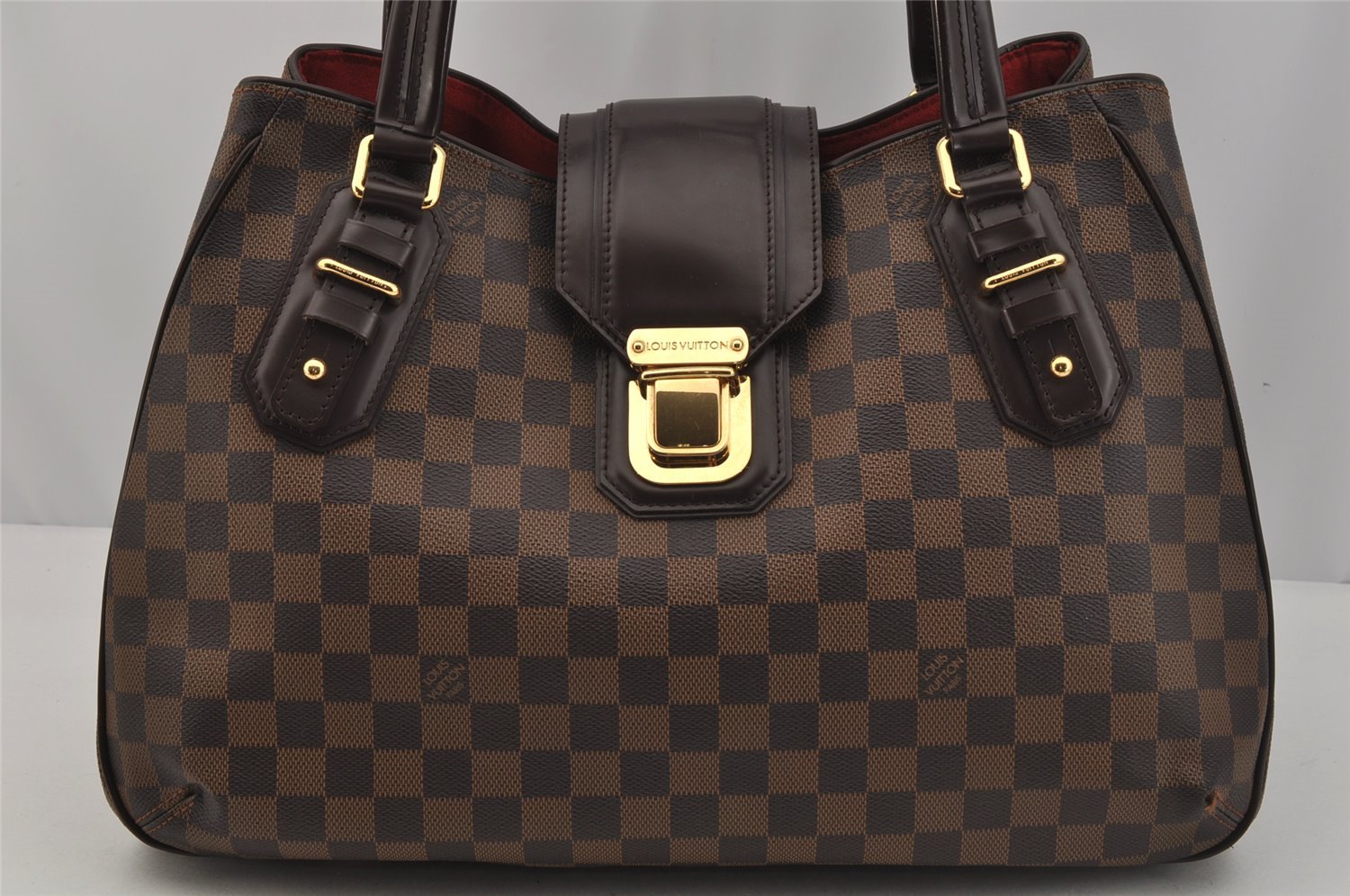 Authentic Louis Vuitton Damier Griet Shoulder Tote Bag N48108 LV 1699J