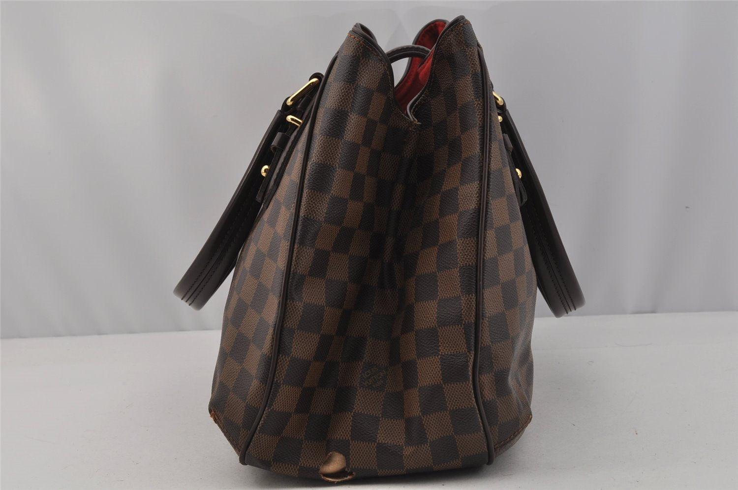 Authentic Louis Vuitton Damier Griet Shoulder Tote Bag N48108 LV 1699J