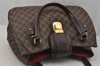 Authentic Louis Vuitton Damier Griet Shoulder Tote Bag N48108 LV 1699J