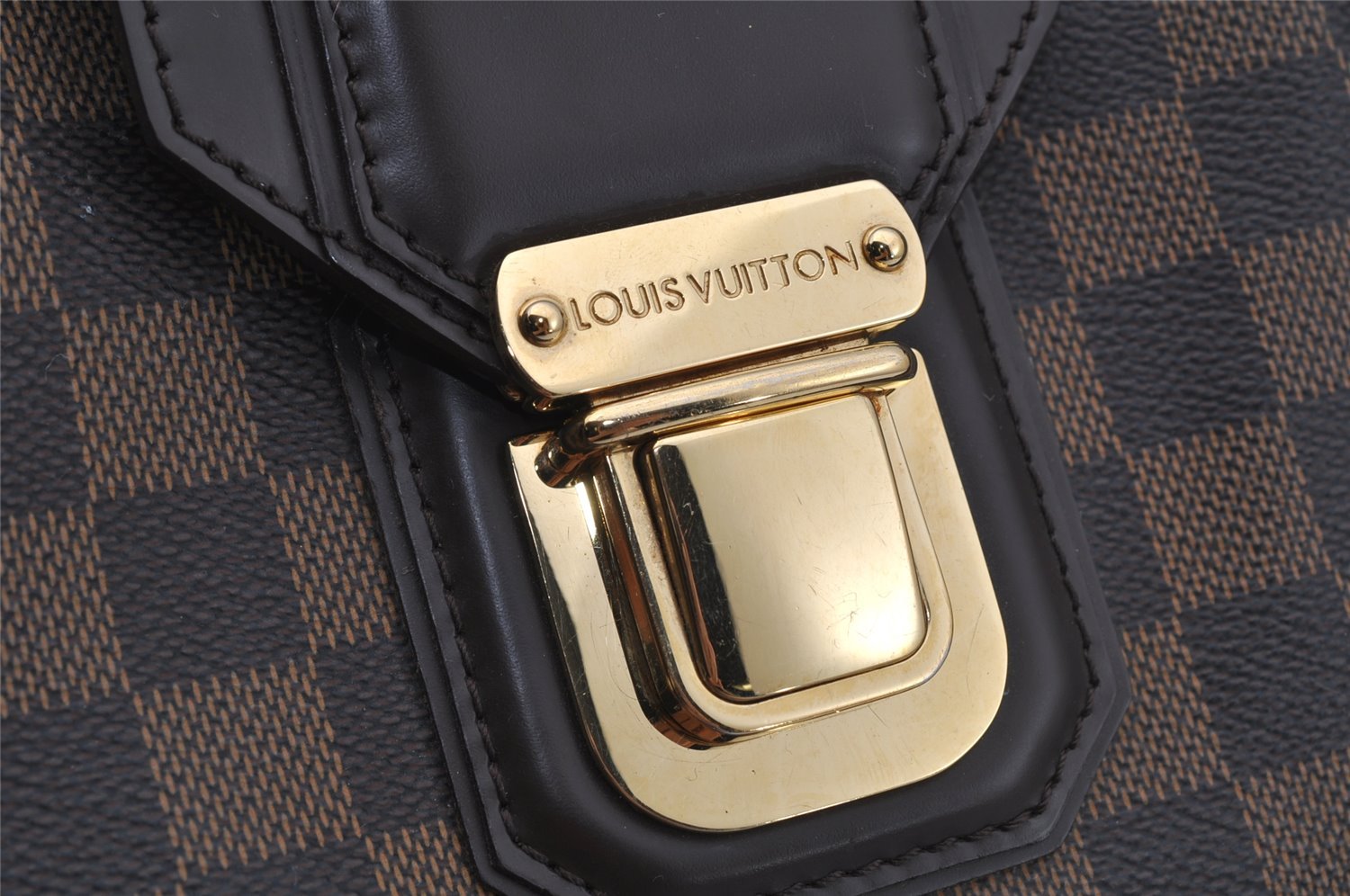 Authentic Louis Vuitton Damier Griet Shoulder Tote Bag N48108 LV 1699J