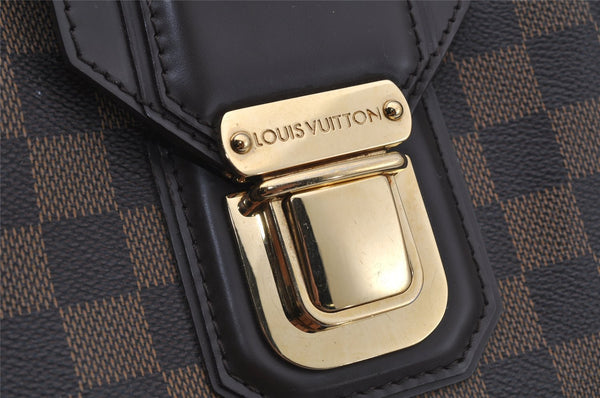 Authentic Louis Vuitton Damier Griet Shoulder Tote Bag N48108 LV 1699J