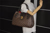 Authentic Louis Vuitton Damier Griet Shoulder Tote Bag N48108 LV 1699J