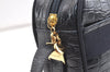 Authentic Salvatore Ferragamo Vara Shoulder Cross Bag Leather Navy Blue SF 1699K