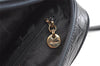 Authentic Salvatore Ferragamo Vara Shoulder Cross Bag Leather Navy Blue SF 1699K