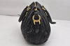 Authentic PRADA Gaufre 2Way Shoulder Hand Bag Leather Black 1700K