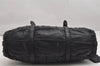 Authentic PRADA Gaufre 2Way Shoulder Hand Bag Leather Black 1700K