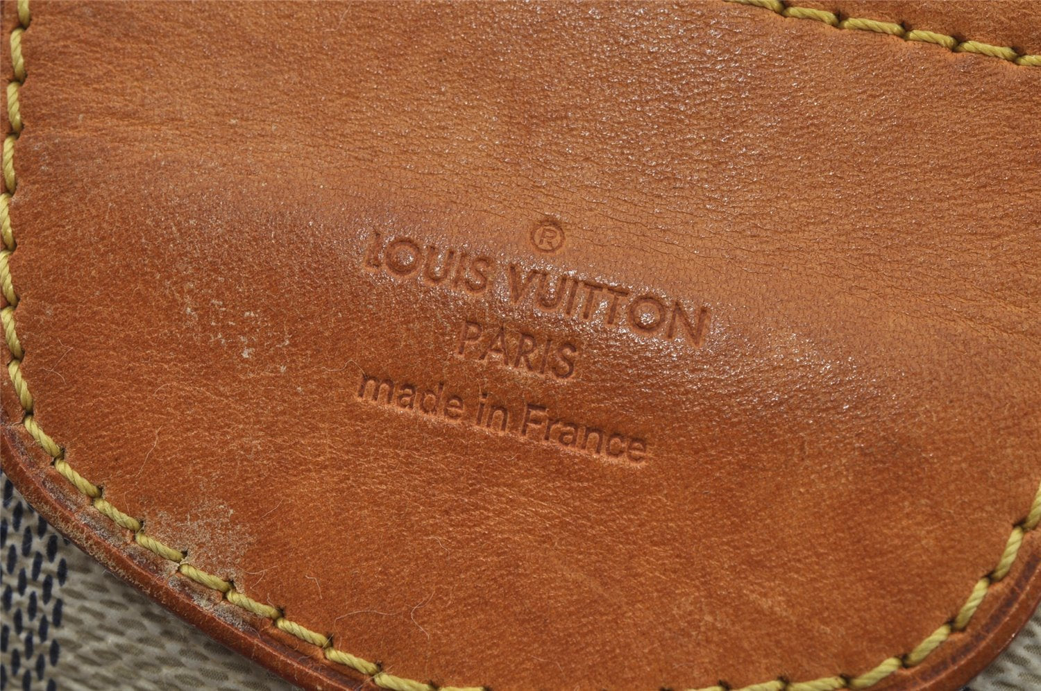 Authentic Louis Vuitton Damier Azur Stresa PM Shoulder Bag N42220 LV 1701J