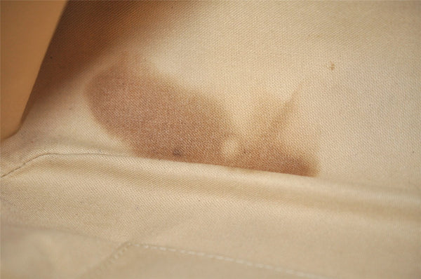 Authentic Louis Vuitton Damier Azur Stresa PM Shoulder Bag N42220 LV 1701J