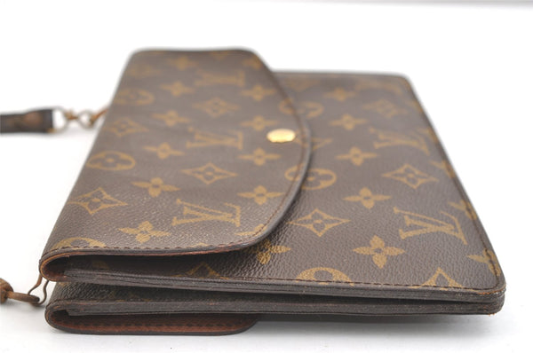 Auth Louis Vuitton Monogram Pochette Double Rabat Shoulder Bag M51815 Junk 1703K