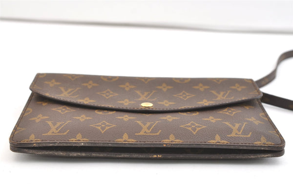 Auth Louis Vuitton Monogram Pochette Double Rabat Shoulder Bag M51815 Junk 1703K