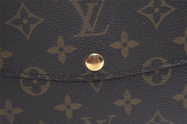 Auth Louis Vuitton Monogram Pochette Double Rabat Shoulder Bag M51815 Junk 1703K