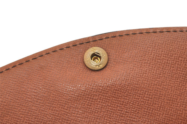 Auth Louis Vuitton Monogram Pochette Double Rabat Shoulder Bag M51815 Junk 1703K