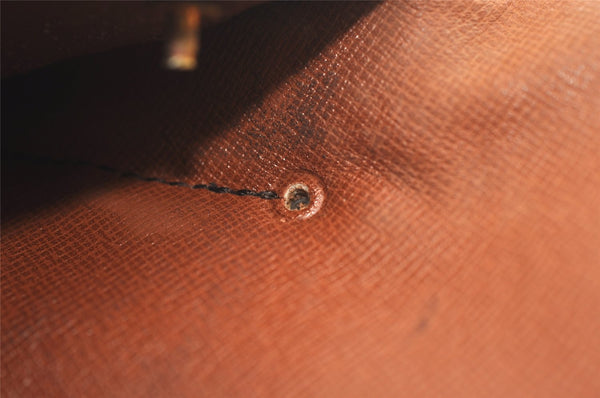 Auth Louis Vuitton Monogram Pochette Double Rabat Shoulder Bag M51815 Junk 1703K