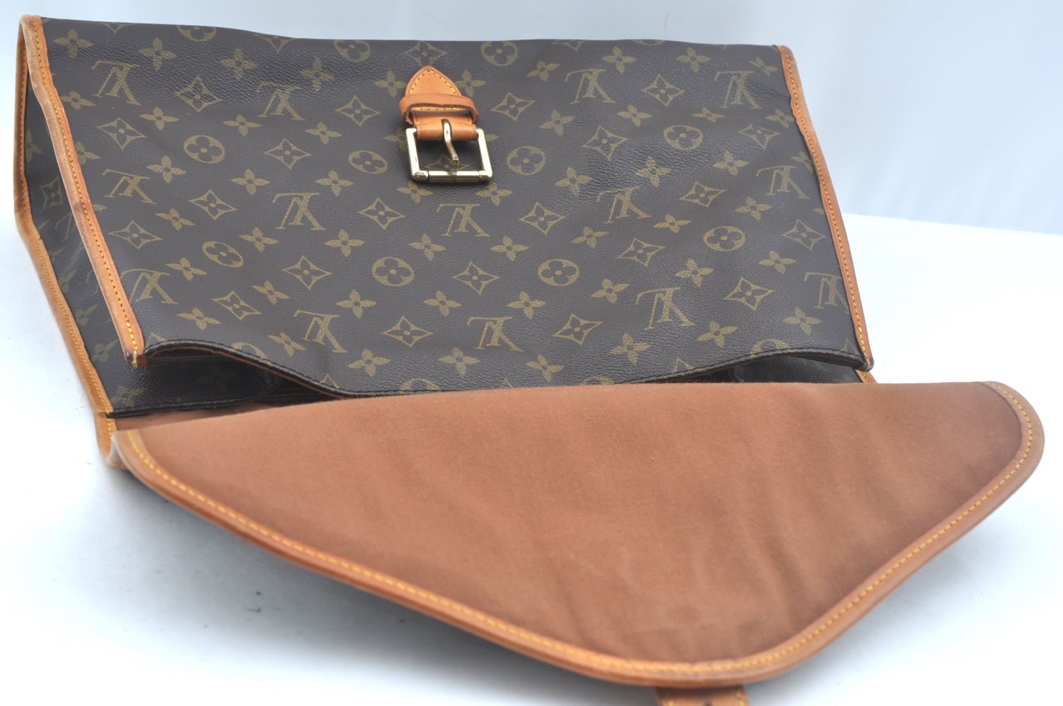 Authentic Louis Vuitton Monogram Beverly 41 M51121 2Way Shoulder Hand Bag 1704H