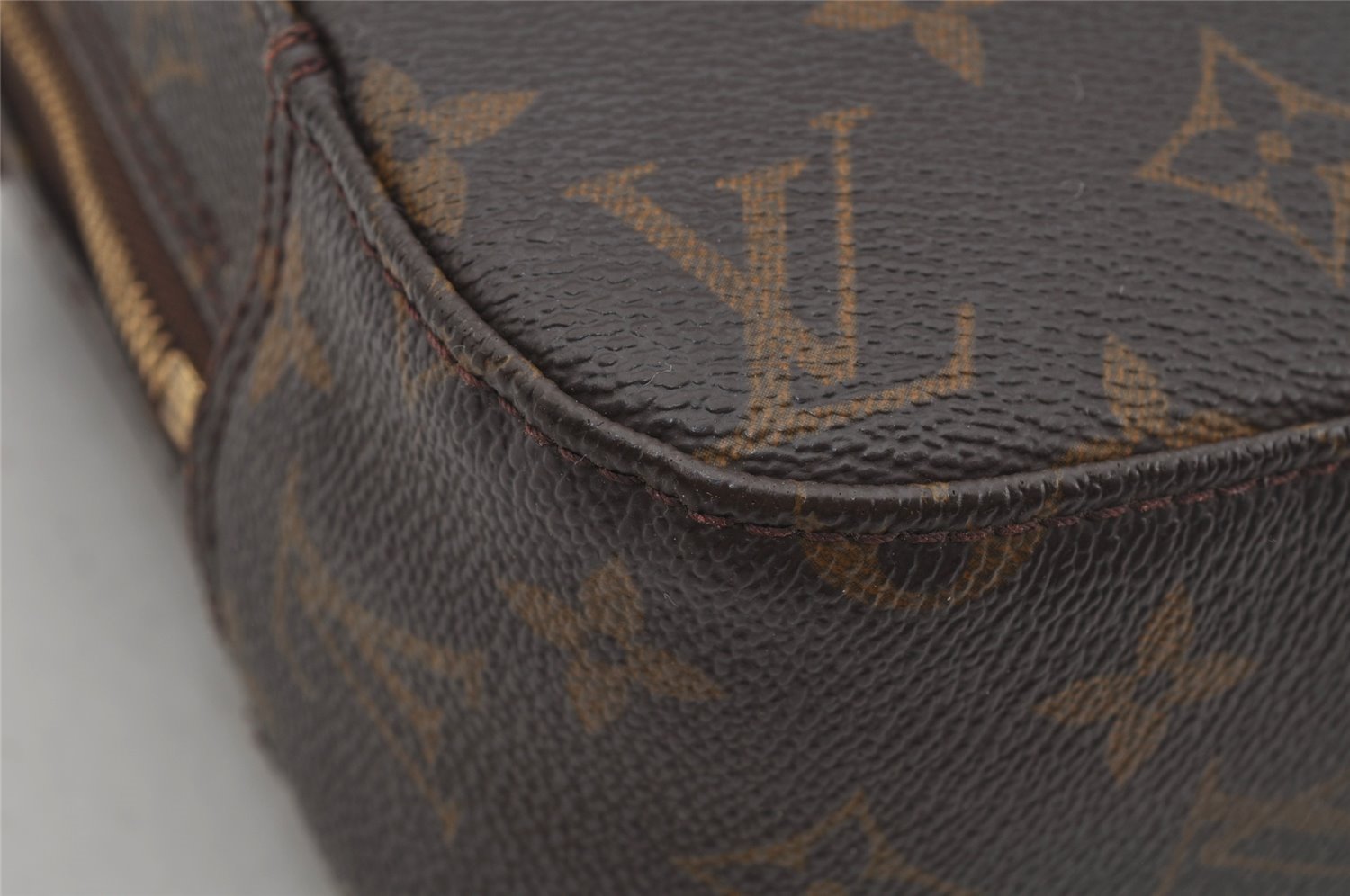 Authentic Louis Vuitton Monogram Spontini 2Way Shoulder Hand Bag M47500 LV 1704J