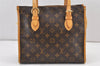 Authentic Louis Vuitton Monogram Popincourt Haut Shoulder Bag M40007 LV 1704K