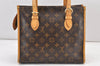 Authentic Louis Vuitton Monogram Popincourt Haut Shoulder Bag M40007 LV 1704K