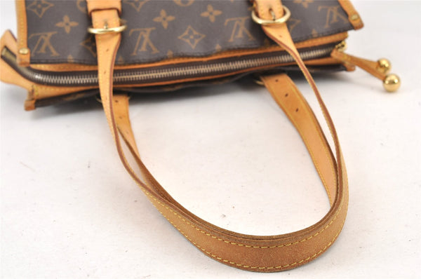 Authentic Louis Vuitton Monogram Popincourt Haut Shoulder Bag M40007 LV 1704K