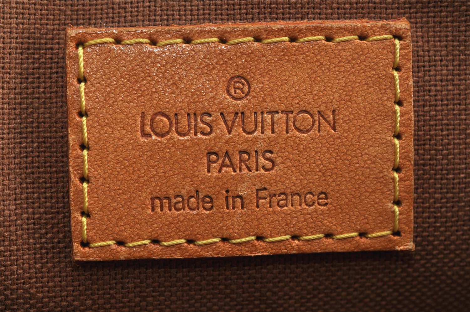 Authentic Louis Vuitton Monogram Popincourt Haut Shoulder Bag M40007 LV 1704K