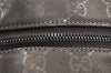 Authentic GUCCI GG Imprime Shoulder Tote Bag GG PVC Leather 211138 Khaki 1705K