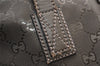 Authentic GUCCI GG Imprime Shoulder Tote Bag GG PVC Leather 211138 Khaki 1705K