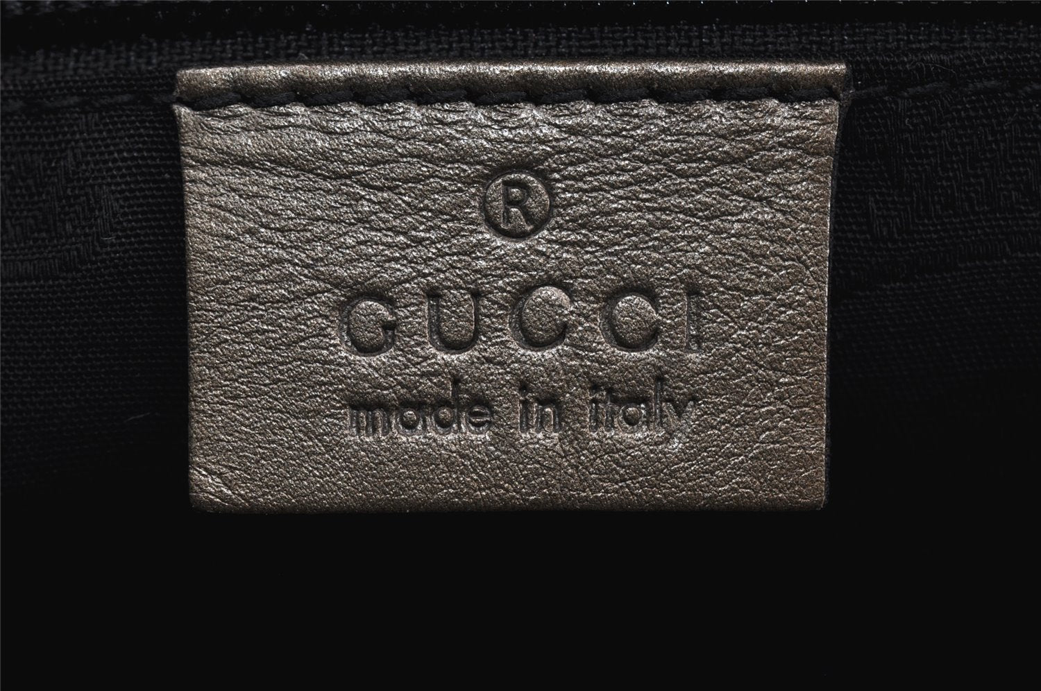Authentic GUCCI GG Imprime Shoulder Tote Bag GG PVC Leather 211138 Khaki 1705K