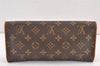 Authentic Louis Vuitton Monogram Pochette Twin GM Shoulder Bag M51852 LV 1706K