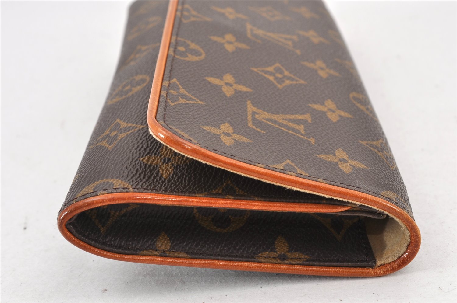 Authentic Louis Vuitton Monogram Pochette Twin GM Shoulder Bag M51852 LV 1706K
