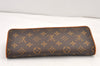 Authentic Louis Vuitton Monogram Pochette Twin GM Shoulder Bag M51852 LV 1706K