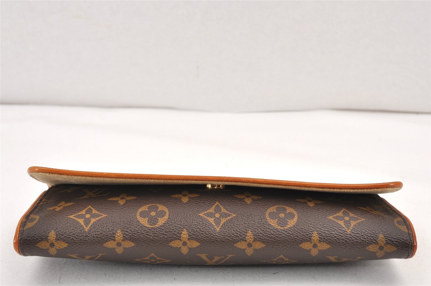 Authentic Louis Vuitton Monogram Pochette Twin GM Shoulder Bag M51852 LV 1706K