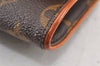 Authentic Louis Vuitton Monogram Pochette Twin GM Shoulder Bag M51852 LV 1706K
