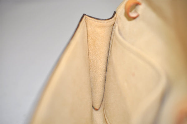 Authentic Louis Vuitton Monogram Pochette Twin GM Shoulder Bag M51852 LV 1706K