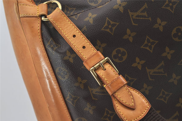 Authentic Louis Vuitton Monogram Montsouris GM Backpack M51135 LV 1707J