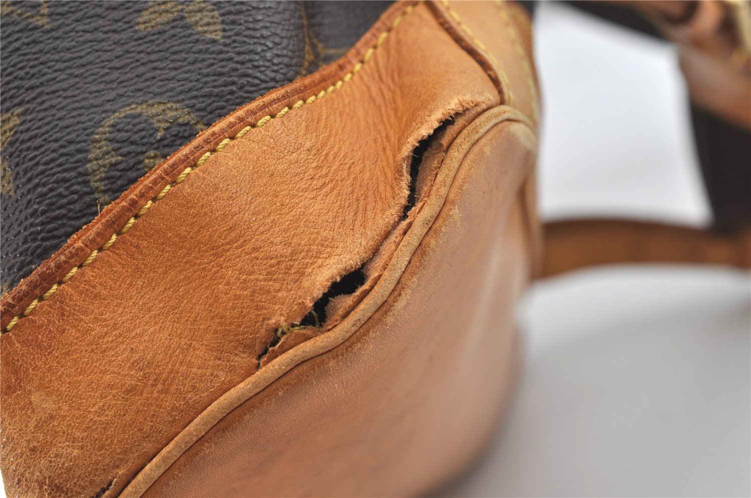 Authentic Louis Vuitton Monogram Montsouris GM Backpack M51135 LV 1707J