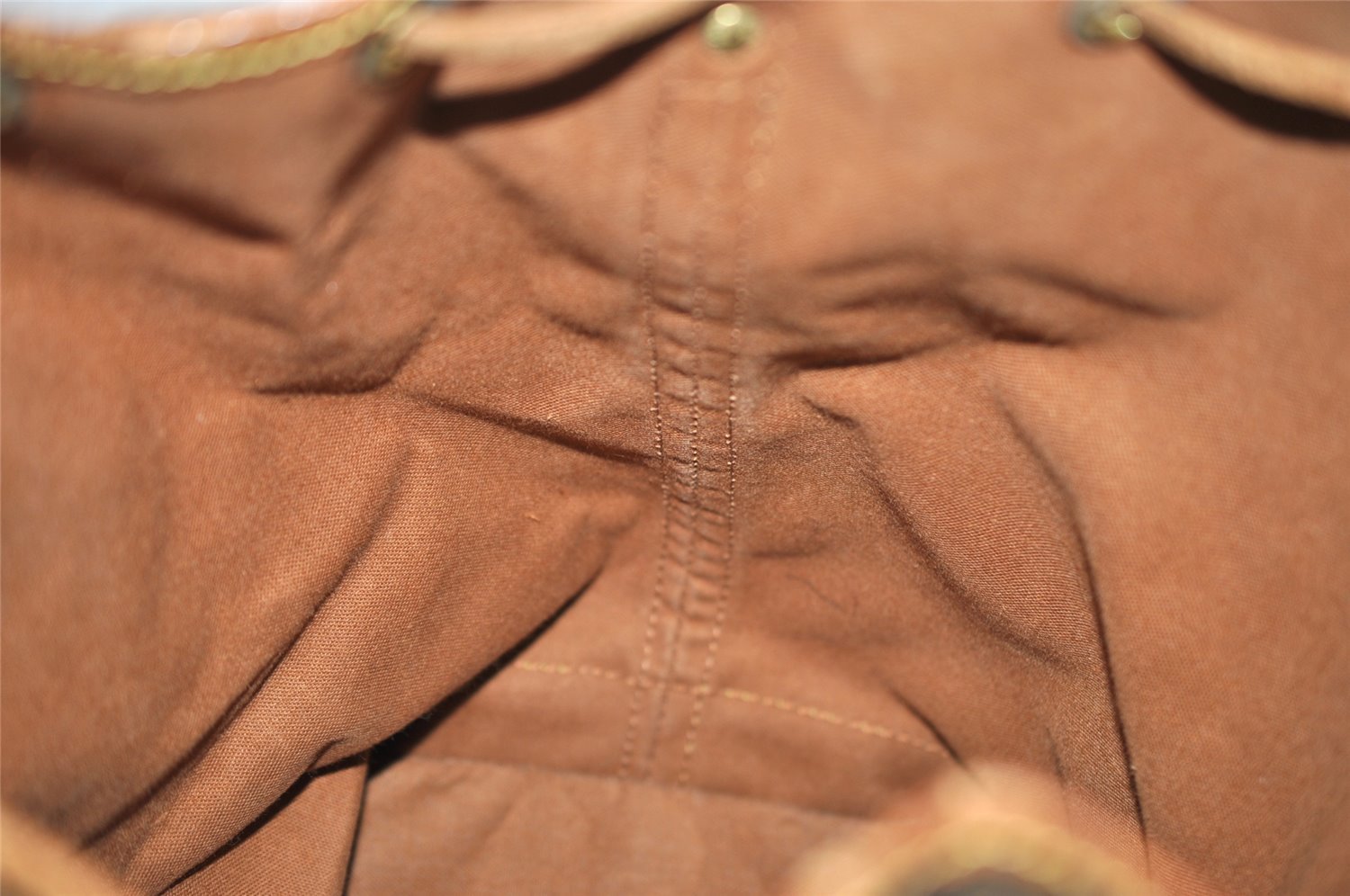 Authentic Louis Vuitton Monogram Noe Shoulder Drawstring Bag M42224 LV 1710I