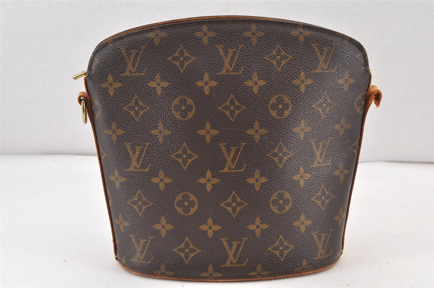 Authentic Louis Vuitton Monogram Drouot Shoulder Cross Body Bag M51290 LV 1710K