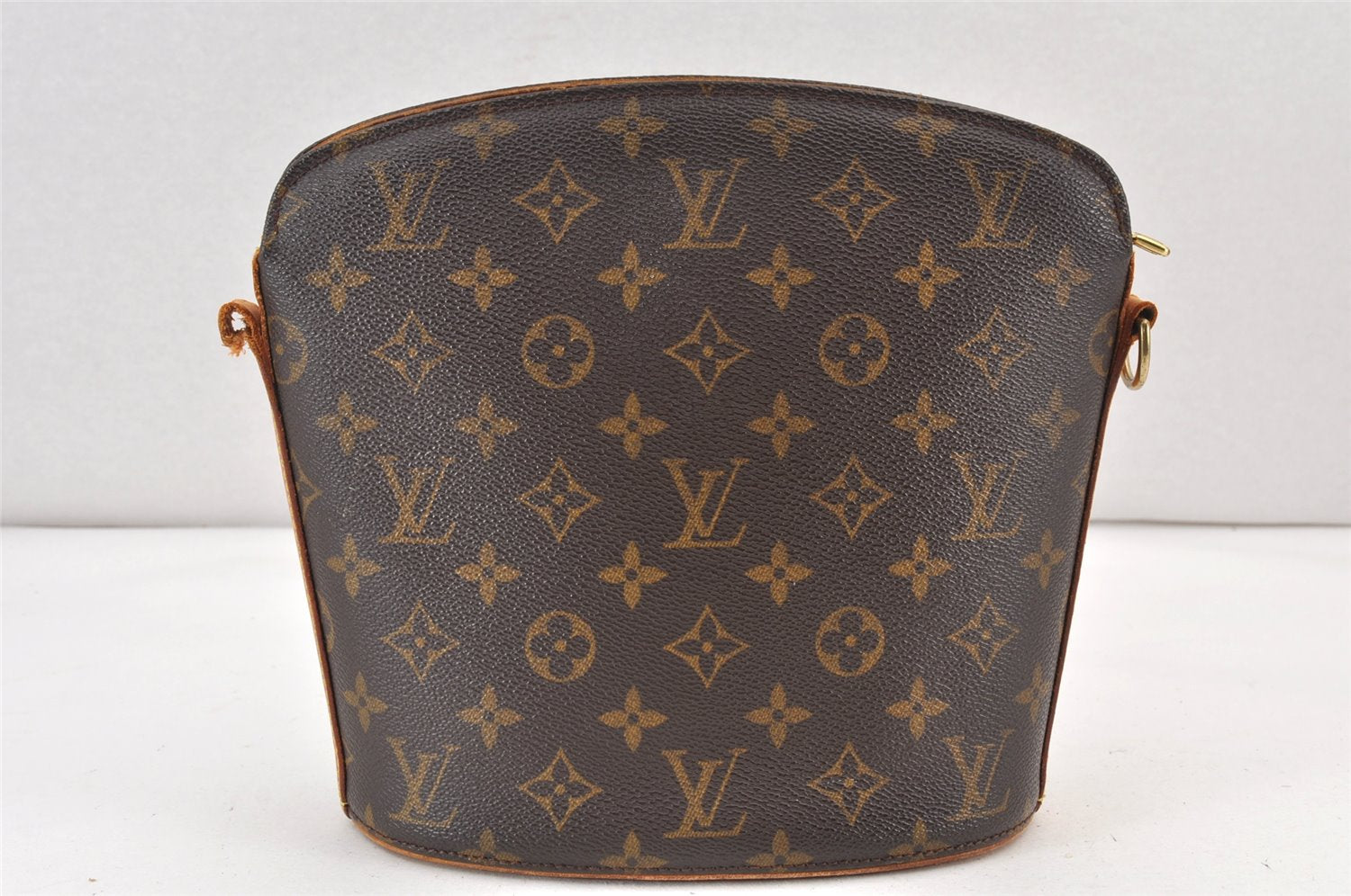 Authentic Louis Vuitton Monogram Drouot Shoulder Cross Body Bag M51290 LV 1710K