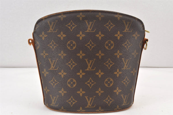 Authentic Louis Vuitton Monogram Drouot Shoulder Cross Body Bag M51290 LV 1710K