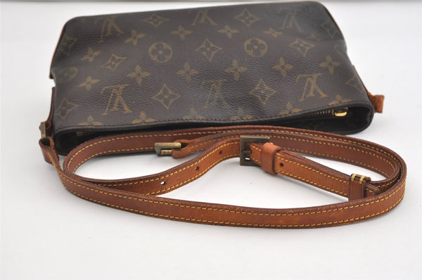 Authentic Louis Vuitton Monogram Trotteur Shoulder Cross Bag M51240 Junk 1711J