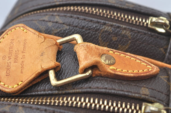 Auth Louis Vuitton Monogram Reporter PM Shoulder Cross Bag M45254 LV Junk 1712J