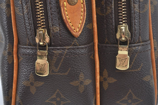 Auth Louis Vuitton Monogram Reporter PM Shoulder Cross Bag M45254 LV Junk 1712J